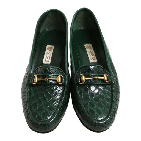 green gucci loafers womens|gucci white loafers ladies.